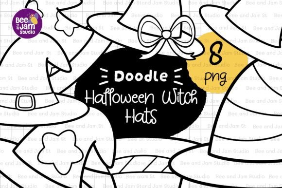 Download KDP Kids Halloween Witch Hat Line Art - Halloween witch Collection