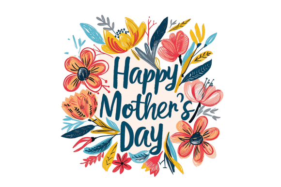 Download Mothers Day Vivid Floral Tshirt Png - Vivid Collection