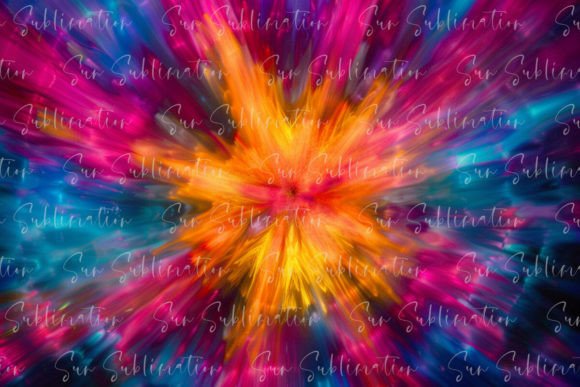 Download Abstract Tie-Dye Burst in Vivid Pink - Vivid Collection