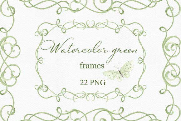 Download Green Ribbon Wedding Frame Clipart - Wedding Collection