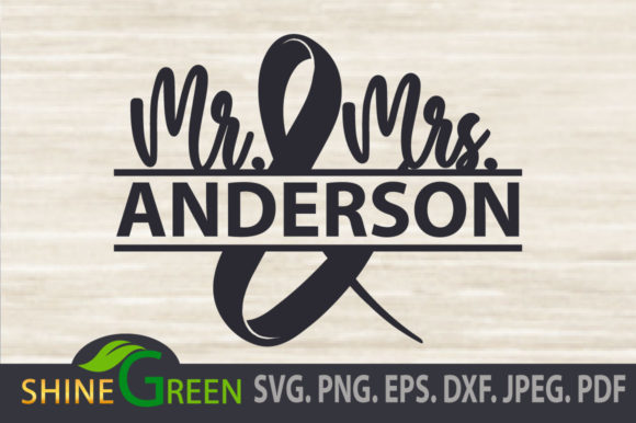 Download Wedding Monogram SVG Frame Mr &amp; Mrs - Wedding Collection