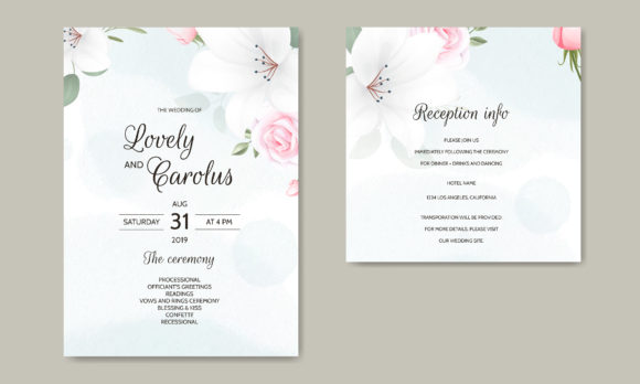 Download Luxury Wedding Card Floral Template - Wedding Collection